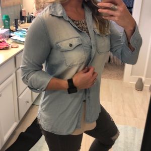 Chambray Denim Burton Down